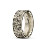 8.5mm Trigon Triangle Wedding Band for Men