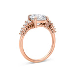 Asymmetric Engagement Ring