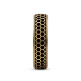 Men's Honeycomb Wedding Band