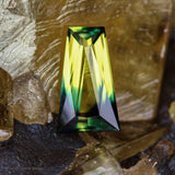 1.46ct 9.30x5.64x2.89mm Trapezoid Brilliant Sapphire 27766-05