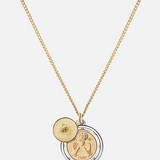 Test of Time Pendant Necklace, Gold Vermeil/Sterling Silver