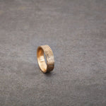 Distressed Wedding Band - 6.5mm-Honey Jewelry Co-Honey Jewelry Co