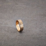 Distressed Wedding Band - 6.5mm-Honey Jewelry Co-Honey Jewelry Co