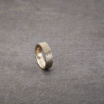 Distressed Wedding Band - 6.5mm-Honey Jewelry Co-Honey Jewelry Co