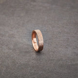 Distressed Wedding Band - 5mm-Honey Jewelry Co-Honey Jewelry Co