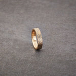 Distressed Wedding Band - 5mm-Honey Jewelry Co-Honey Jewelry Co