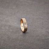 Distressed Wedding Band - 5mm-Honey Jewelry Co-Honey Jewelry Co