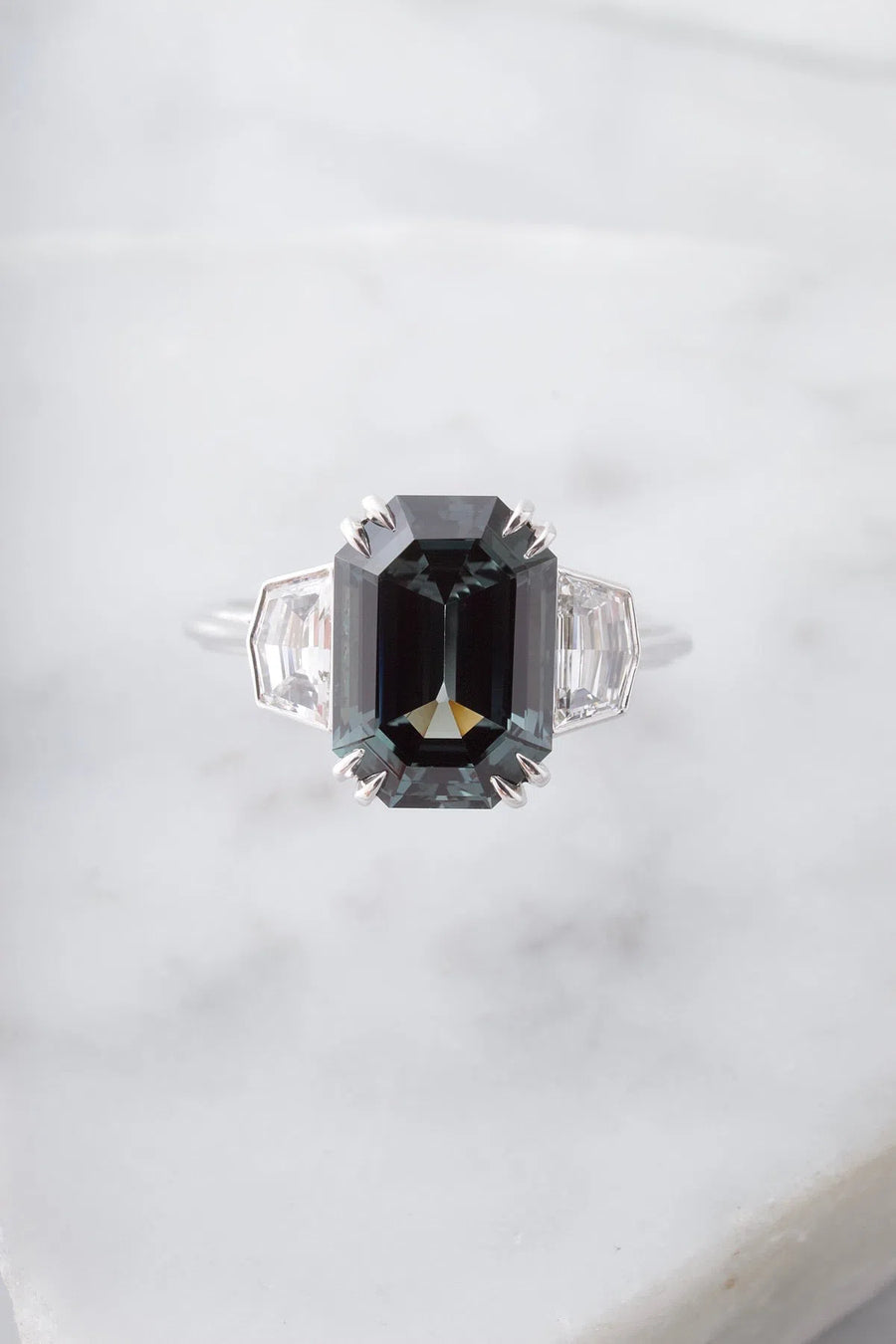 3.12ct Natural Spinel and Diamond ring-Honey Jewelry Co-Honey Jewelry Co