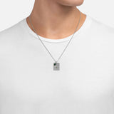 Lineage Quartz Pendant Necklace, Sterling Silver