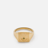 Lineage Ring w/Enamel, Gold Vermeil