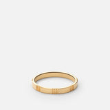Bolt Ring, Gold Vermeil