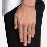 Clip Volt Link Bracelet, Gold Vermeil