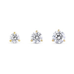 Small Lab-Grown Diamond Stud Earrings - 1ctw