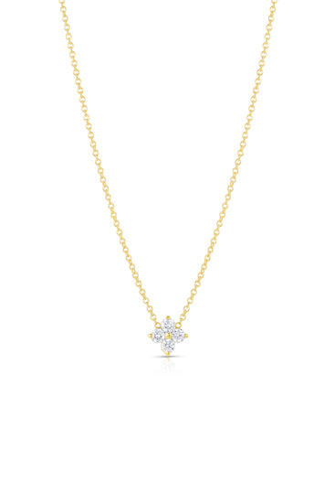Shop Sydney Evan 14k Gold & Diamond Extra Large Daisy Necklace